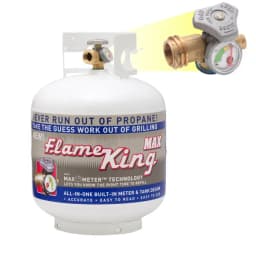 Flame King 20 lb Propane Tank with Gauge