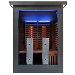 Sun Home Luminar 2-person outdoor full-spectrum infrared sauna