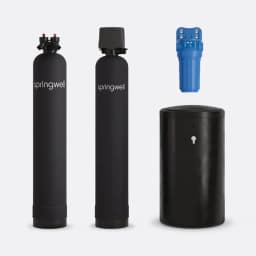 SpringWell CSS1 Whole-House Carbon Filter + Softener (32,000 grain)